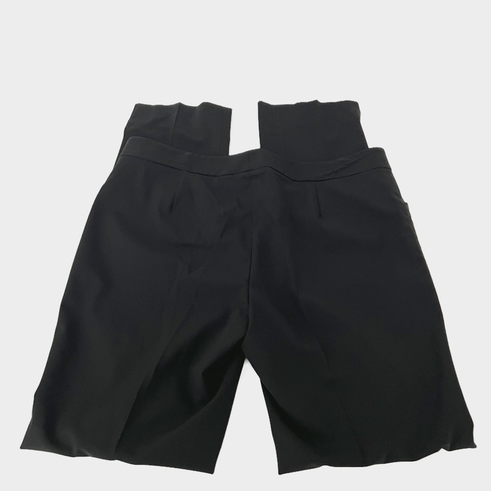 Lafayette 148 Irving Black High Waisted Straight Leg Trousers Womens Size 2 Luxe - Picture 10 of 13